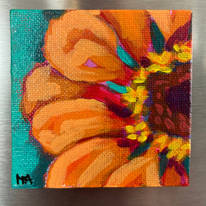 Original Fridge Magnet Miniature Canvas Paintings