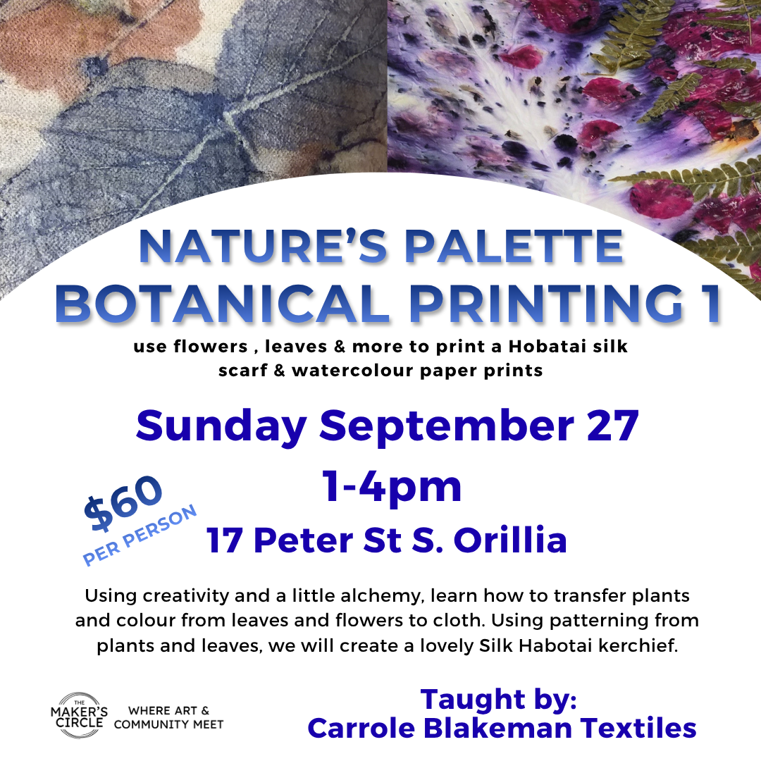 Natures's Palette Botanical Printing 1