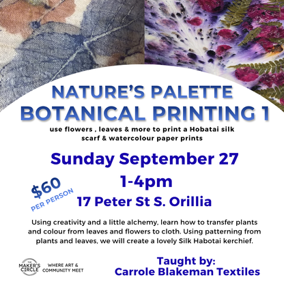 Natures's Palette Botanical Printing 1
