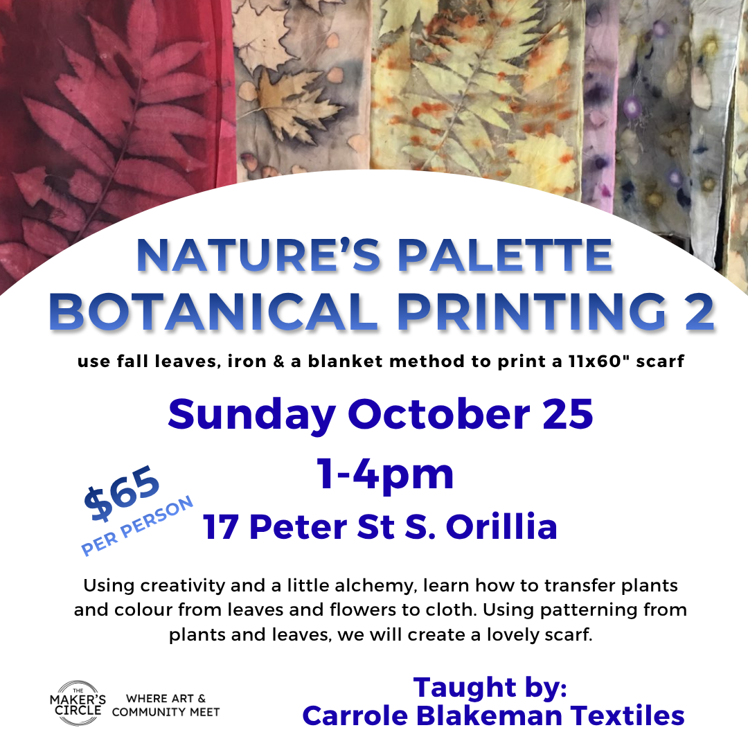 Natures's Palette Botanical Printing 2