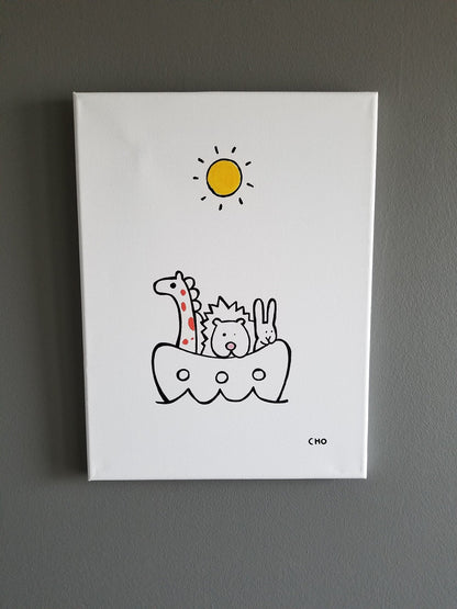 CHO's ark 12x16
