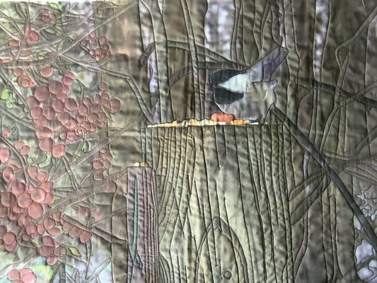 Chickadees - 12" x 16"