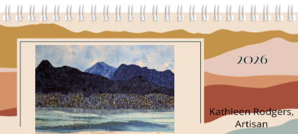 Desktop Calendar 2026 - Kathleen Rodgers Artisan