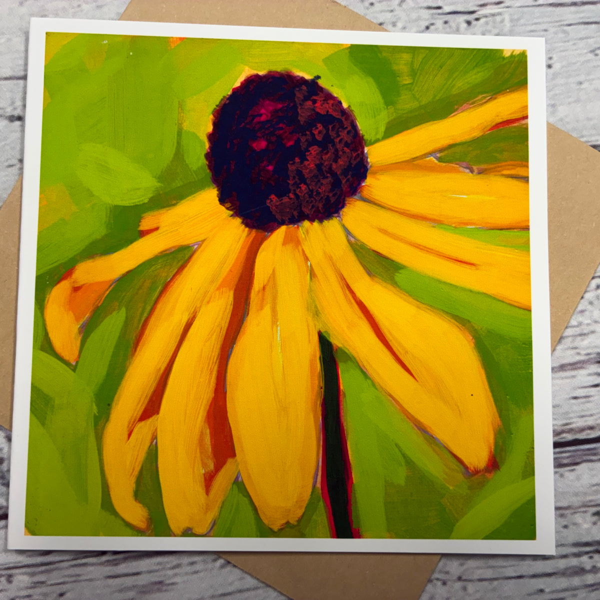 Floral Blank Greeting Cards with Envelopes