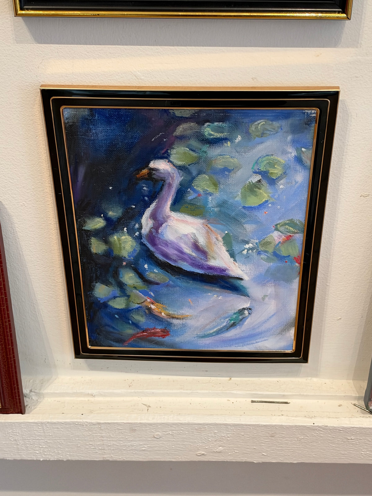 Lotus & swan