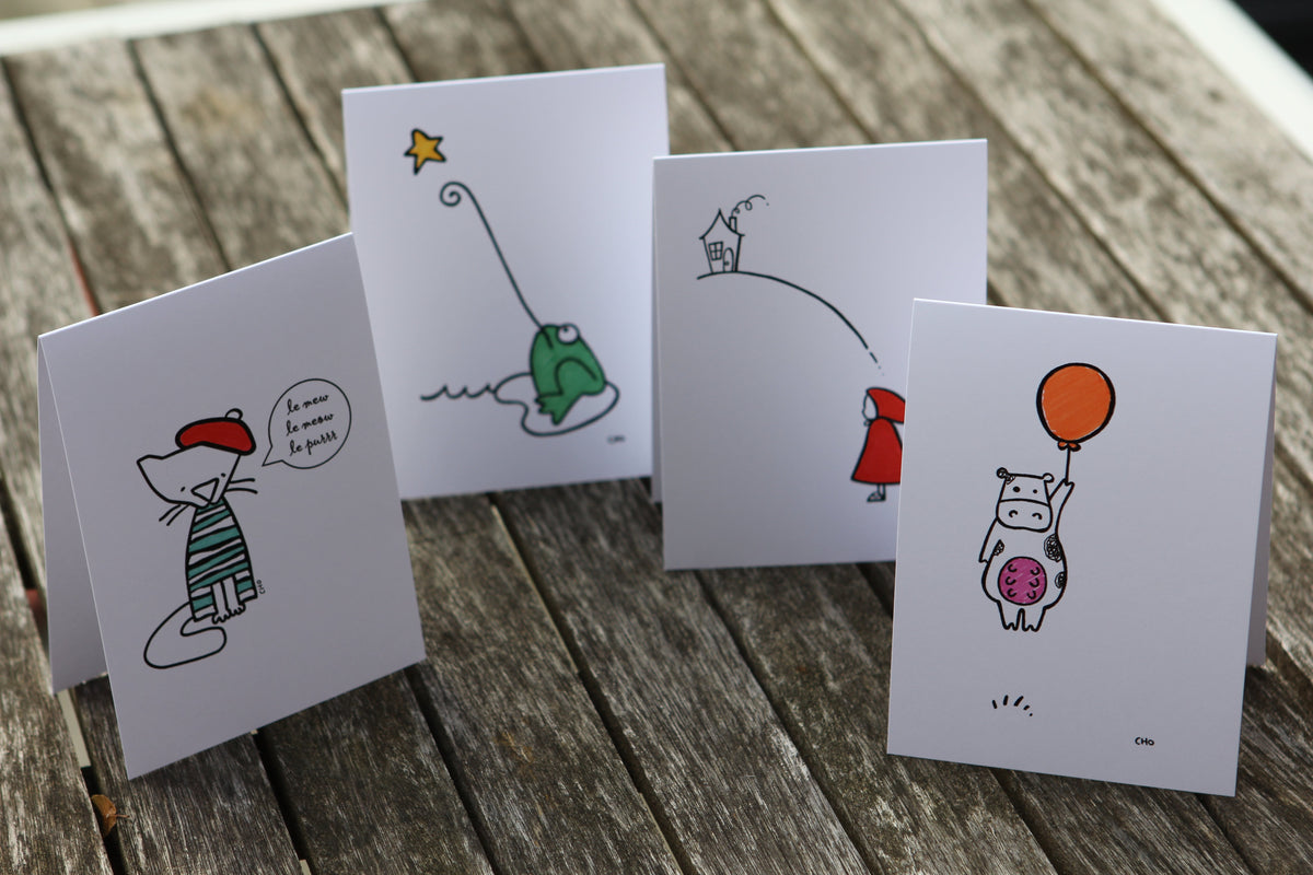 Le mew | Greeting Card