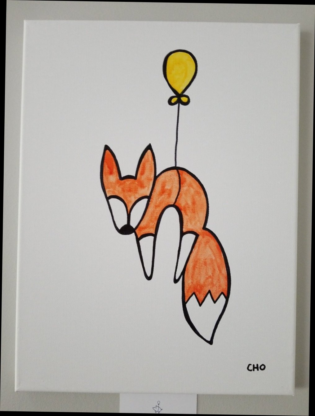 crazy Like a fox 12x16