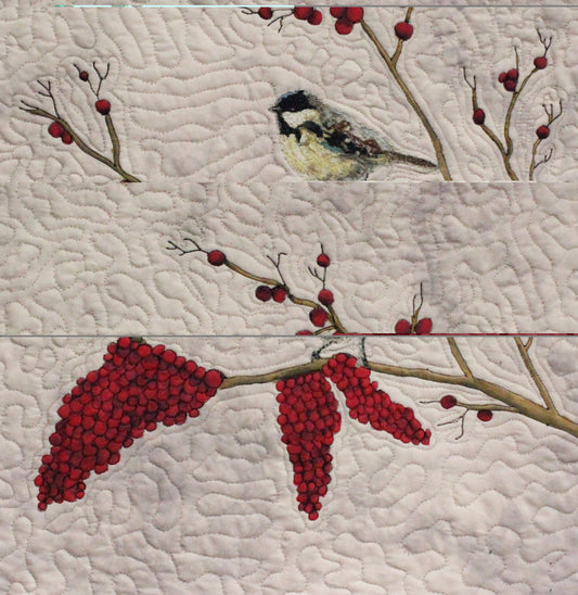 Chickadee - 12" sq.