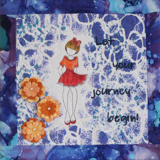 Inspirational Girls - mixed media