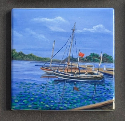Ceramic Coasters, 4x4"