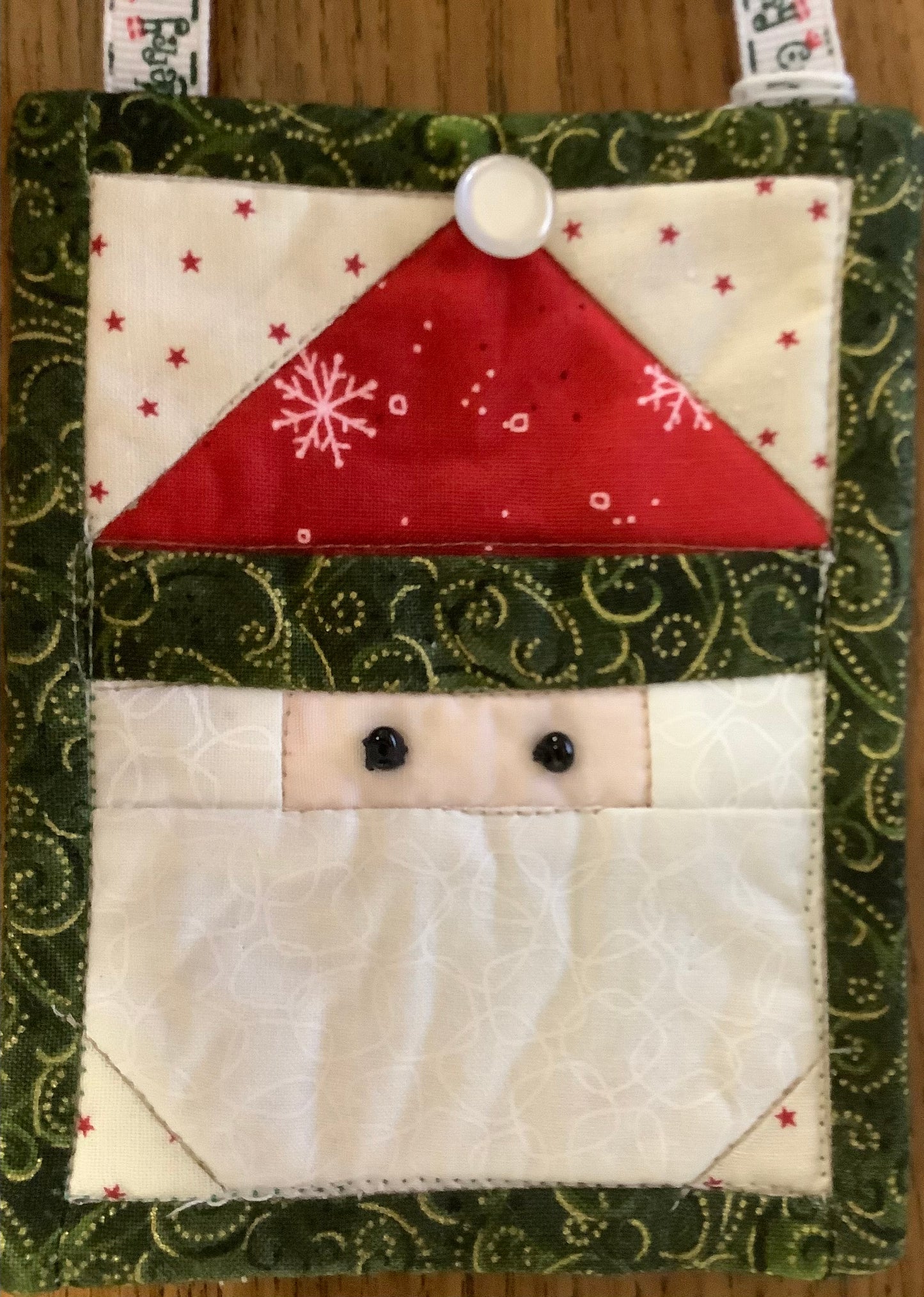 Quilted Tree Ornaments