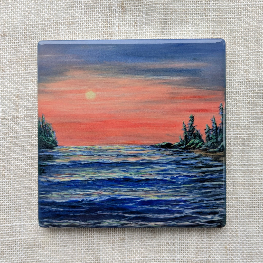 Ceramic Coasters, 4x4"