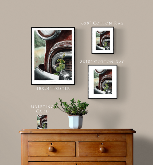 "The Witness" Day 77 Rusty Vintage Car