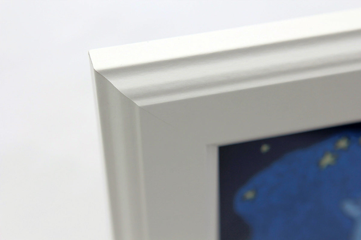 catching dreams | flying horse & bunny | canvas print | framed 4x6 print