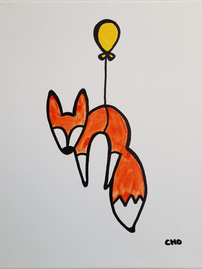 crazy Like a fox 12x16