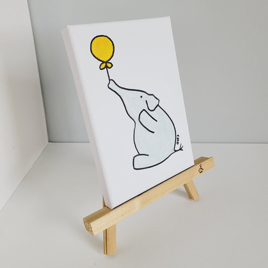 forget-me-not | wood easel