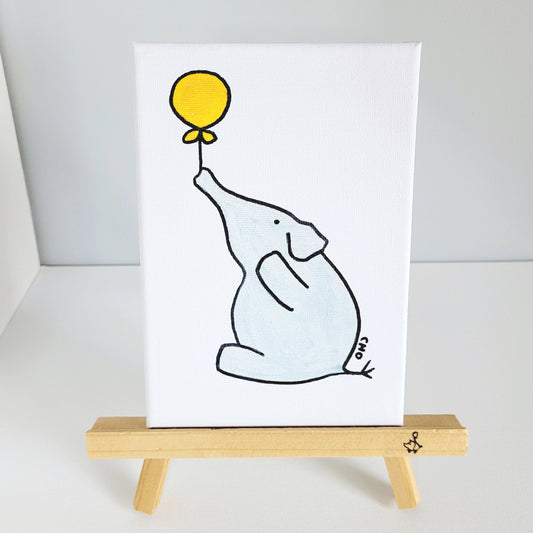 forget-me-not | wood easel