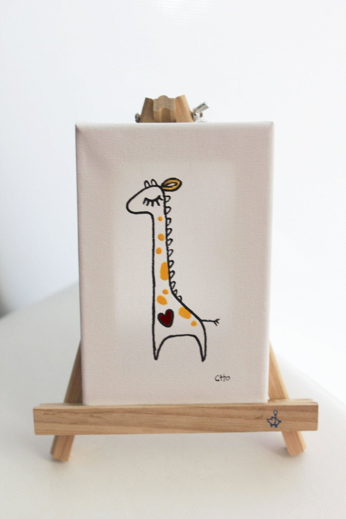 mini heart giraffe