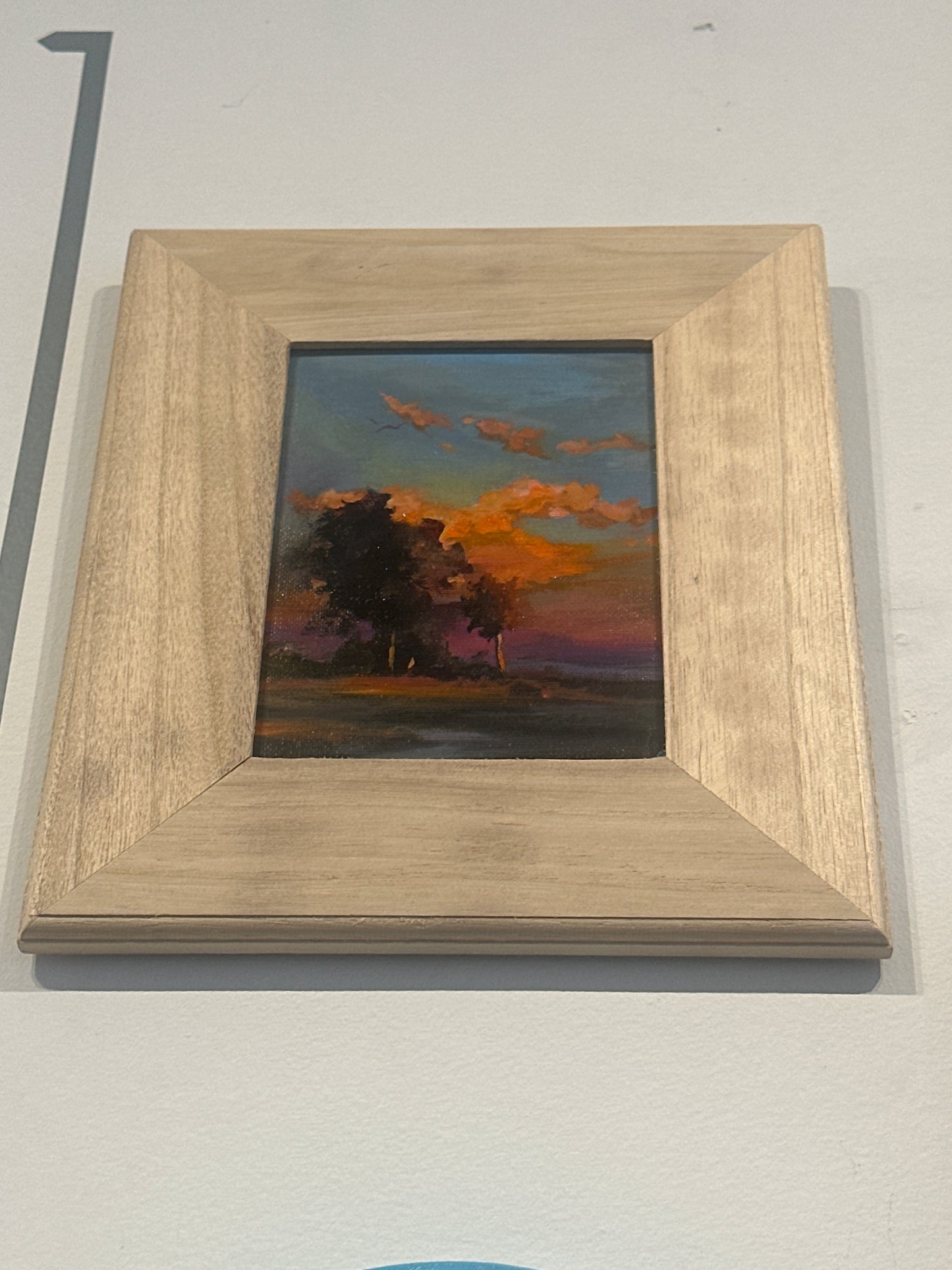 orange skies