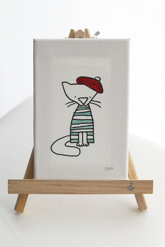 Le mew wood easel