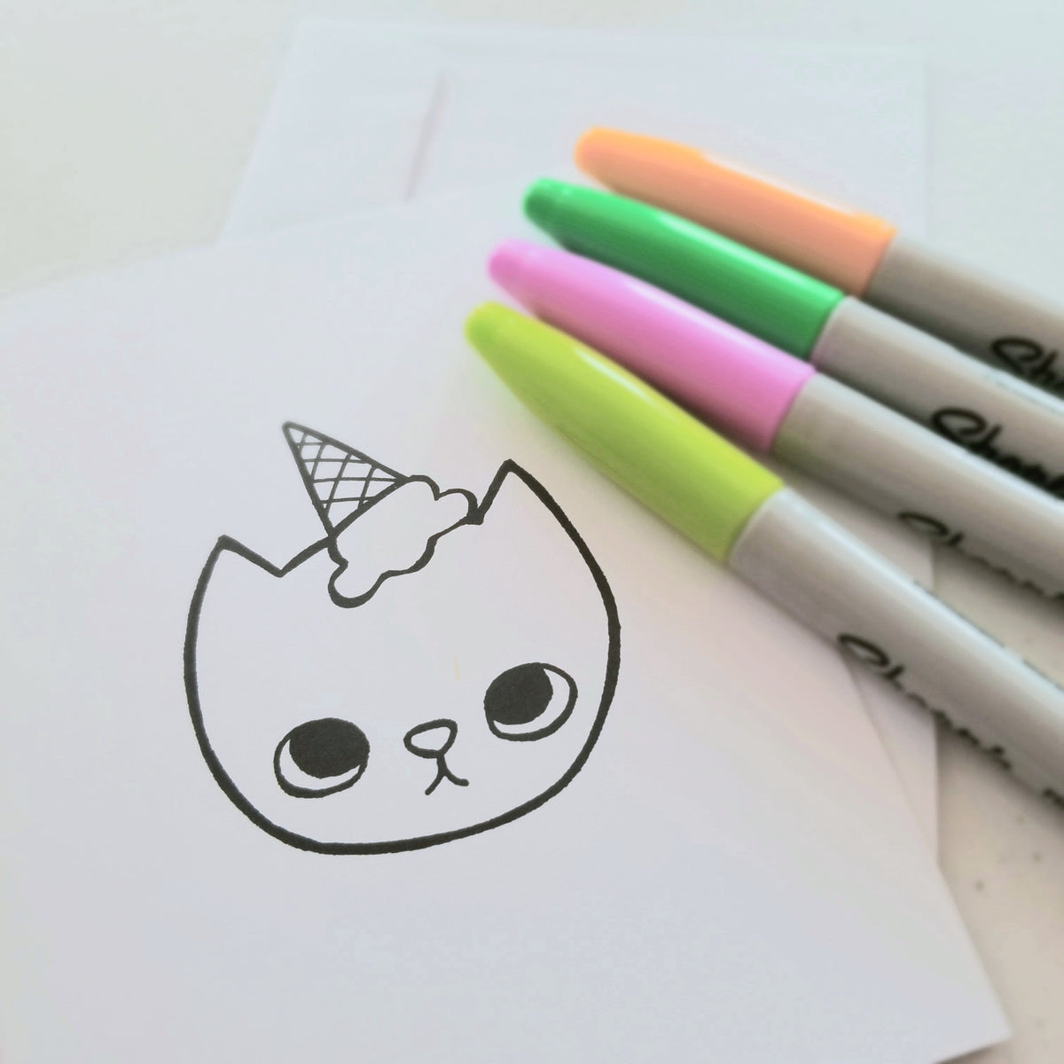 colour your own 5 pack | Greeting Cards
