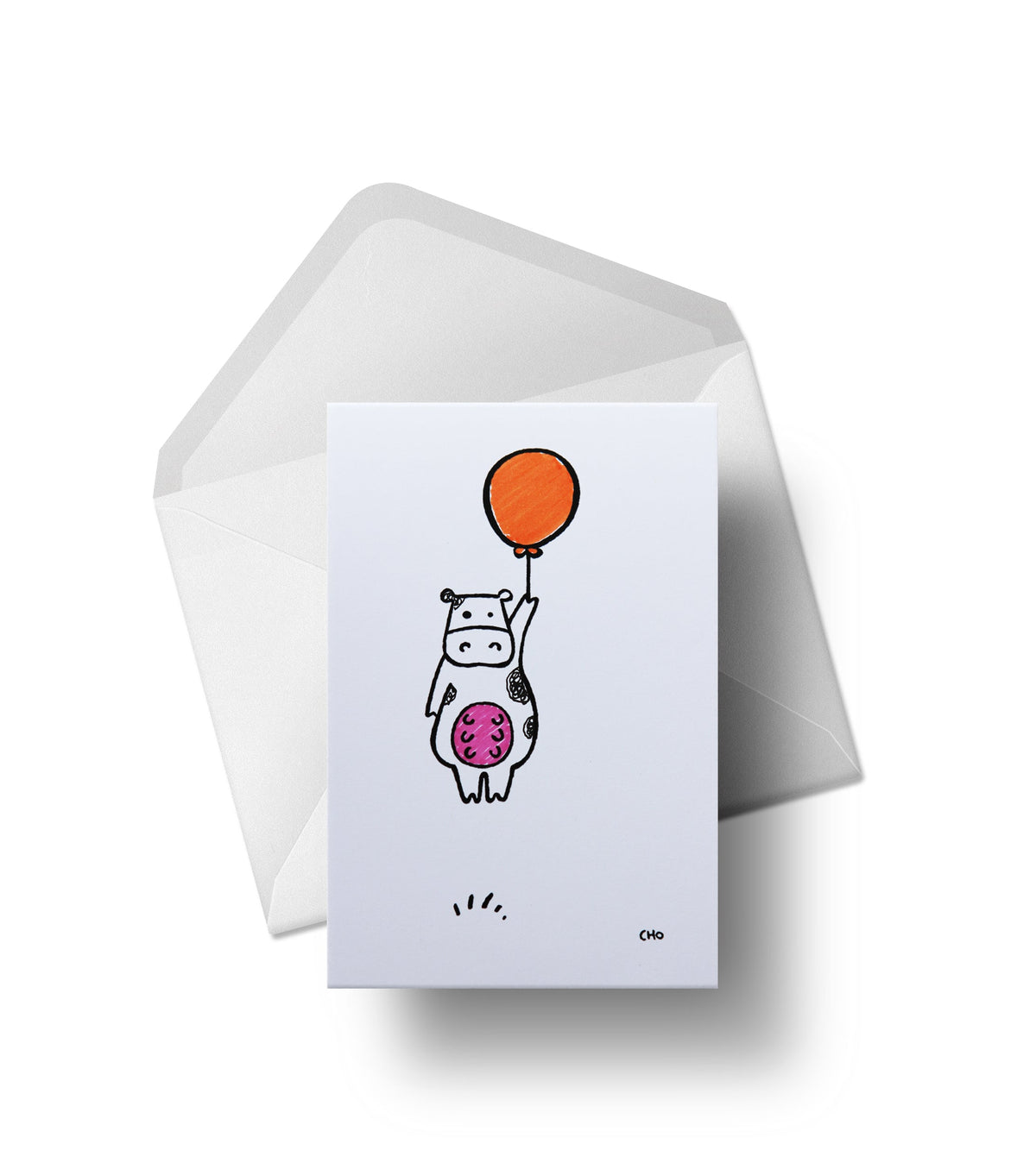moo | Greeting Card