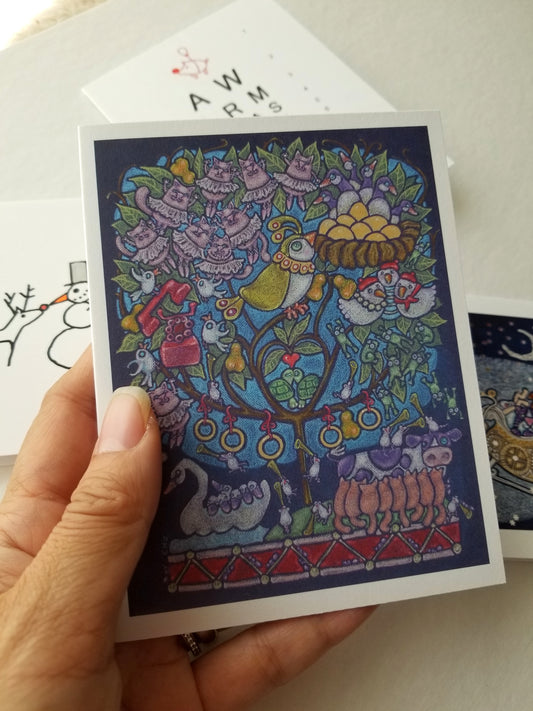 12 days of Christmas Card