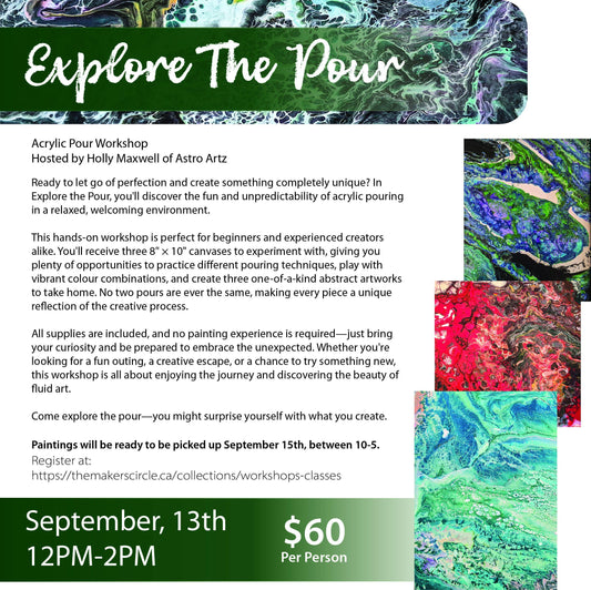 Explore the Pour - Hosted by Astro Artz September 13th
