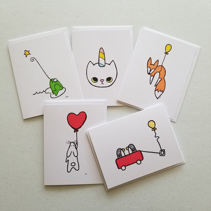 crazy Like a fox | Greeting Card