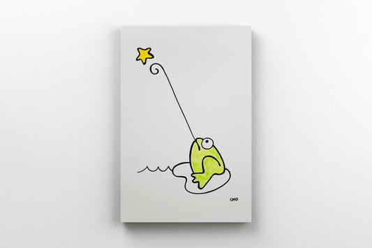 wishing on a star | 12x16
